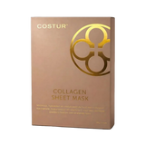Collagen Sheet Mask - 28g (5 stuks) - Verstevigd en revitaliseert de huid met collageen voor een gladdere huid.